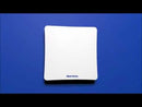 Vent-Axia Lo Carbon Centra T Extractor Fan with Timer 4" 100mm 442954B