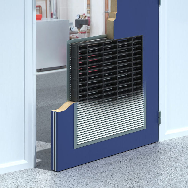 Square Intumescent Fire Block - 350mm - eFans Direct Ltd