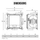 Vent Axia Multivent Lo-Carbon MVDC-MS Extractor Fan 437634C