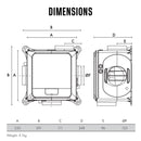 Vent-Axia Lo-Carbon Multivent Humidity MVDC-MSH 443298B